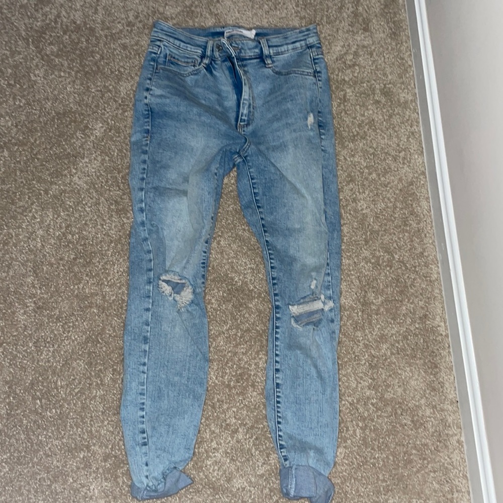 Garage high rise jeans